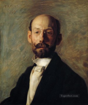  Retratos Arte - Retrato de Frank BA Linton Realismo retratos Thomas Eakins